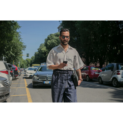 Milan Men's Fashion Week Street Style Ч.2